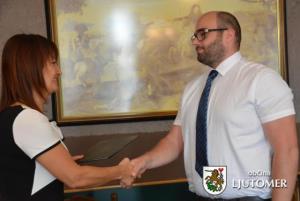 Podpis pogodbe za izgradnjo komunalne infrastrukture v Puchovi poslovni coni - 2. faza 4